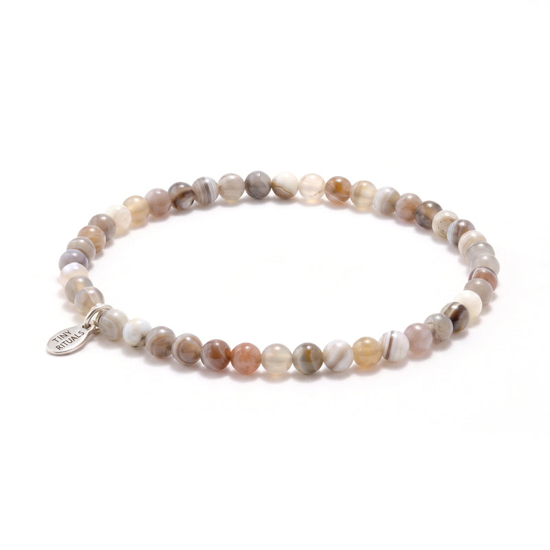 Botswana Agate Energy Bracelet