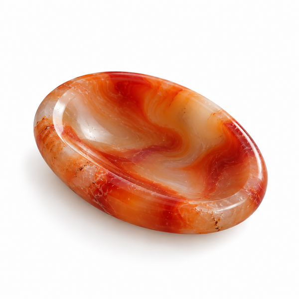 Carnelian Worry Stone