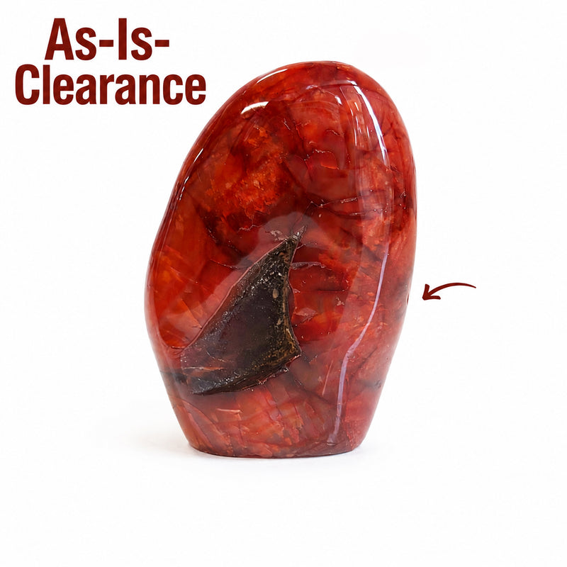 Carnelian Freeform Crystals - As-Is-Clearance