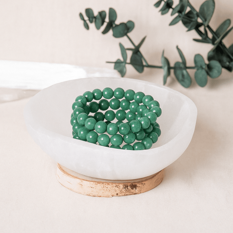 Selenite Crystal Recharging Bowl  - Hand Carved