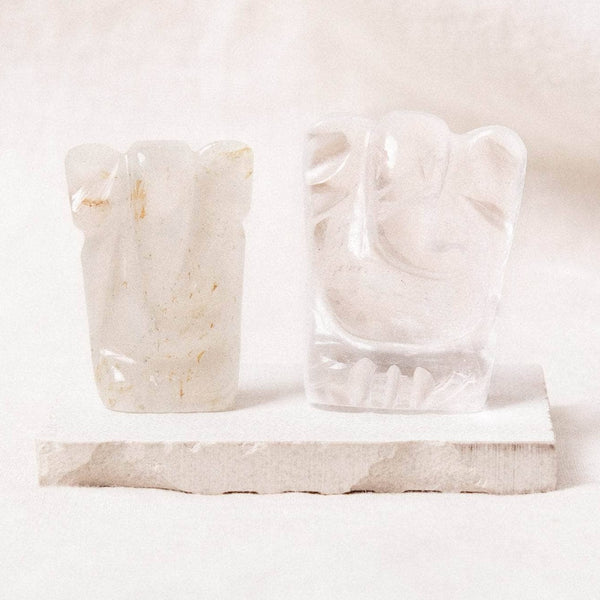 Clear Quartz Ganesh