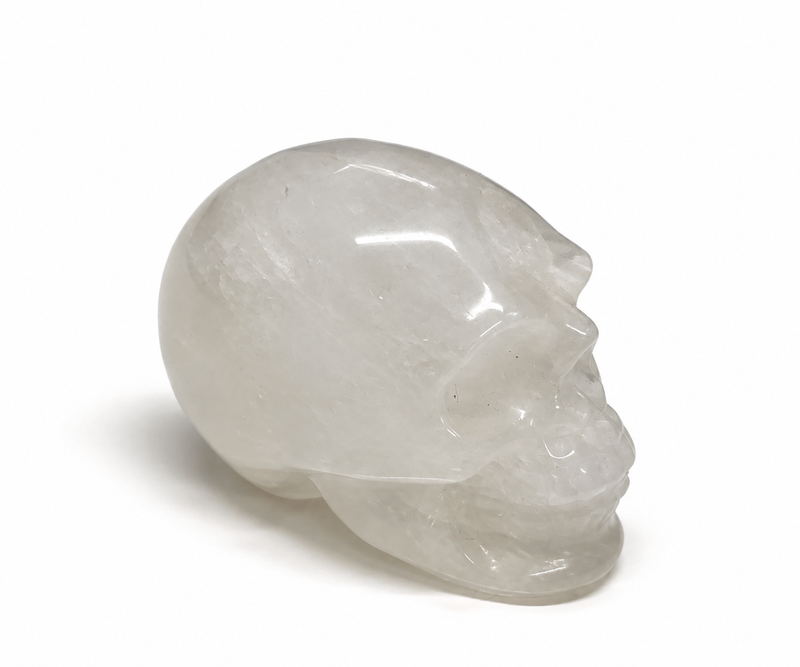 Clear Quartz Crystal Skull
