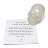 Clear Quartz Crystal Skull