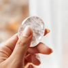 Clear Quartz Worry Stone