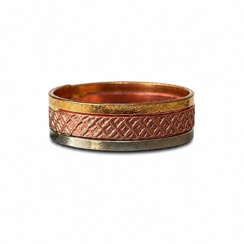 Copper Lattice Ring
