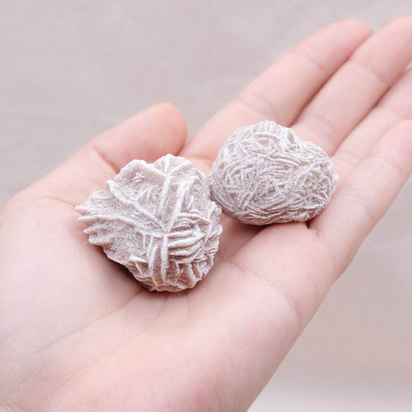 Genuine Desert Rose Selenite Stone Set