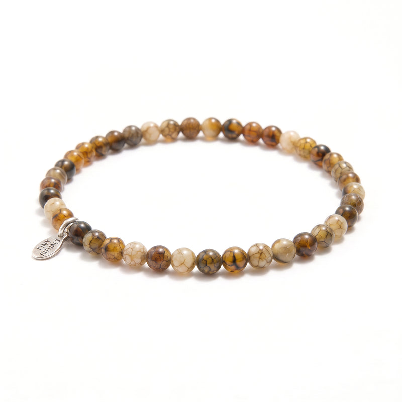 Dragon Vein Agate  Energy Bracelet