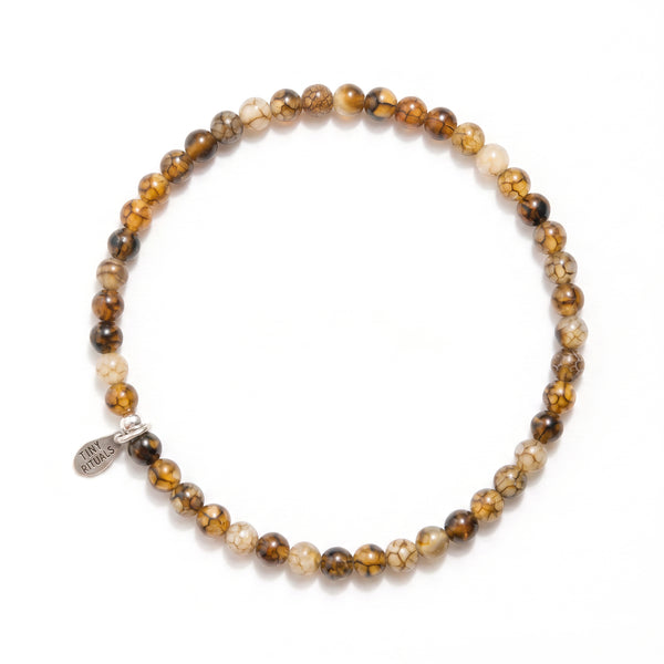 Dragon Vein Agate  Energy Bracelet