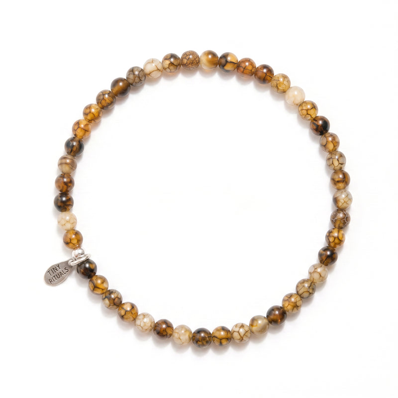 Dragon Vein Agate  Energy Bracelet