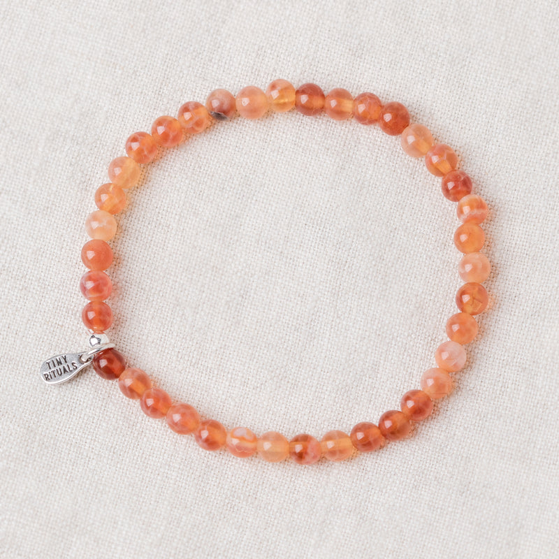 Natural Fire Agate Energy Bracelet