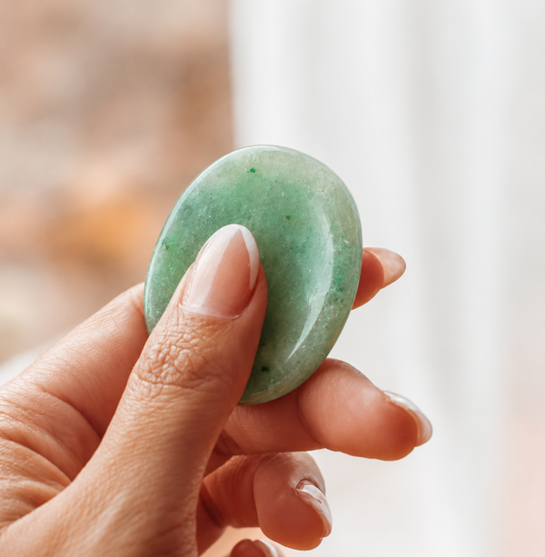 Green Aventurine Worry Stone