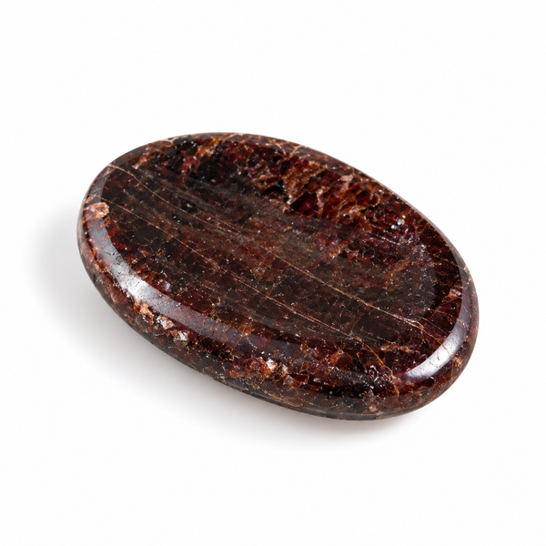 Garnet Worry Stone