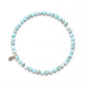 Genuine Rare Larimar Energy Bracelet