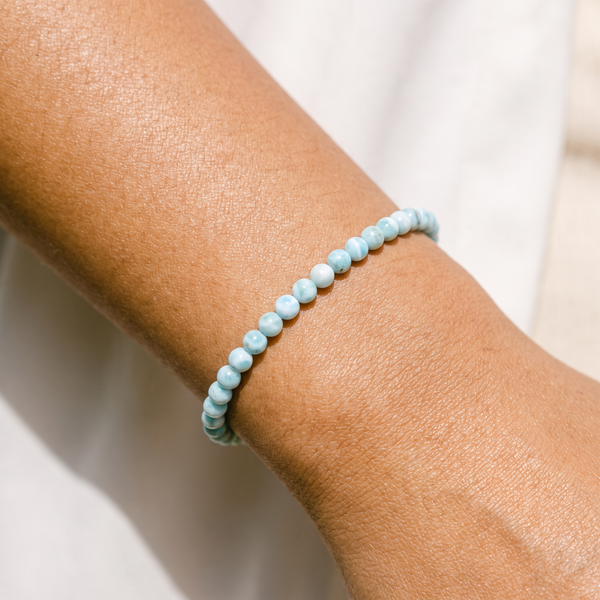 Genuine Rare Larimar Energy Bracelet