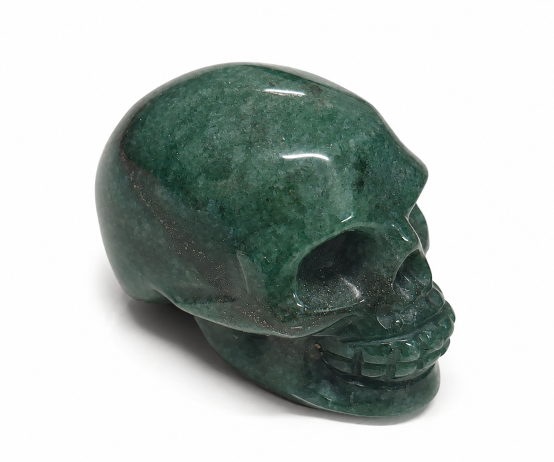 Green Aventurine Crystal Skull
