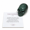 Green Aventurine Crystal Skull