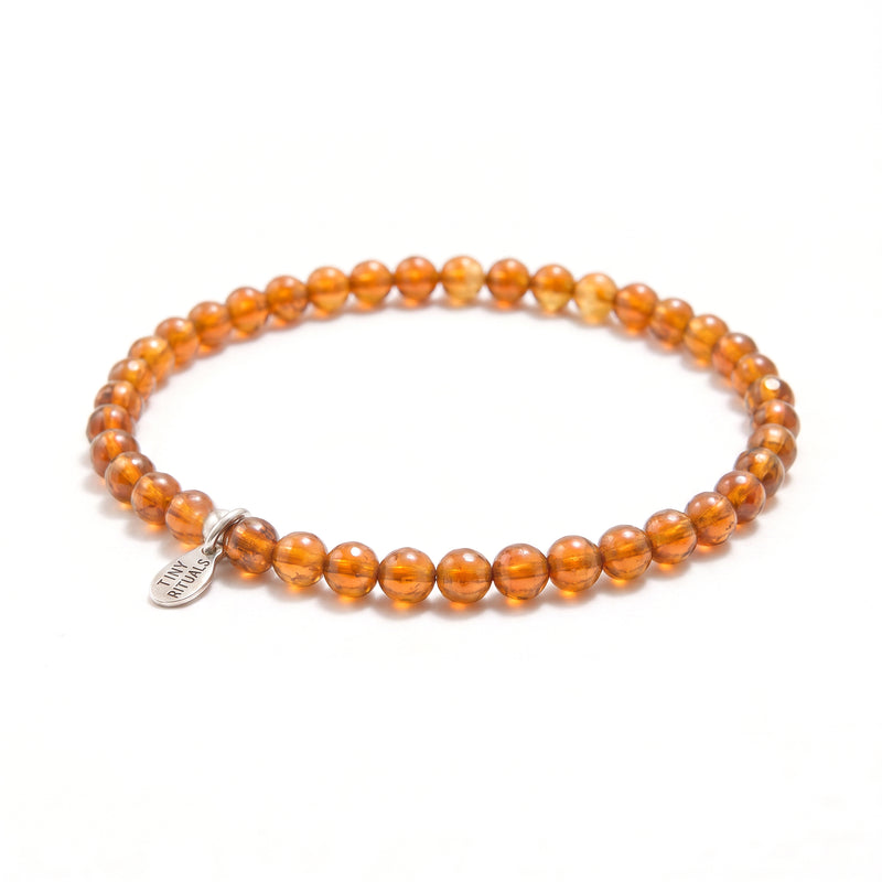 Hessonite Energy Bracelet