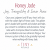 Honey Jade Crystal Point - AAA Premium Quality