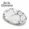 Howlite Worry Stone - As-Is-Clearance