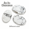 Howlite Worry Stone - As-Is-Clearance