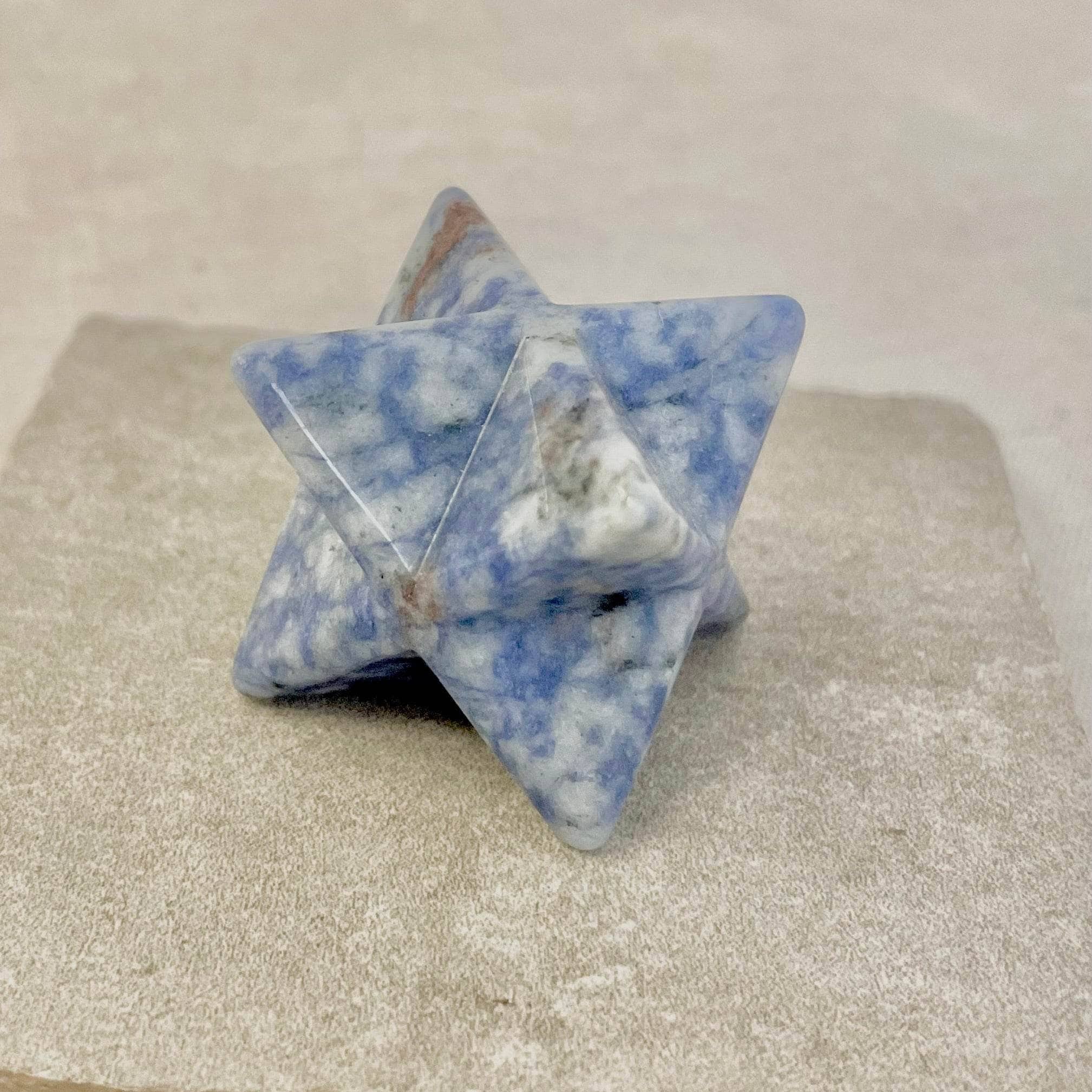 CrystalAge Merkaba In Quarzo Ialino – 15 Mm – Intagliato A Mano – Per Meditazione E Spiritualità