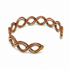Infinity Wave Copper Cuff
