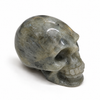 White Labradorite Crystal Skull