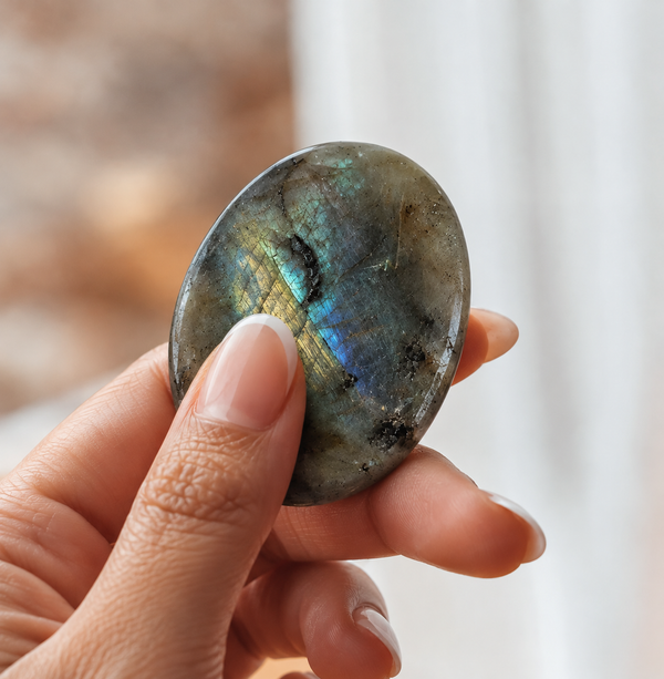 Labradorite Worry Stone