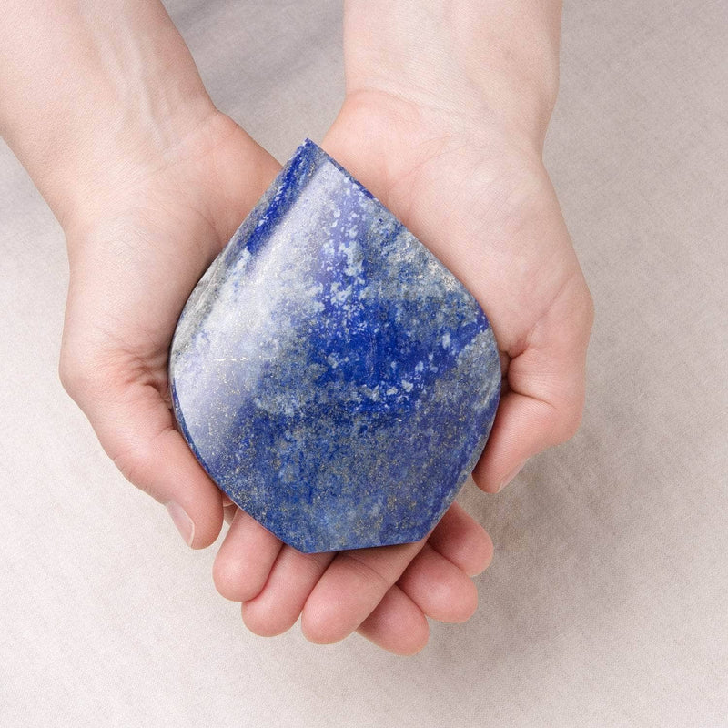 Lapis Lazuli  Flame Freeform Crystal
