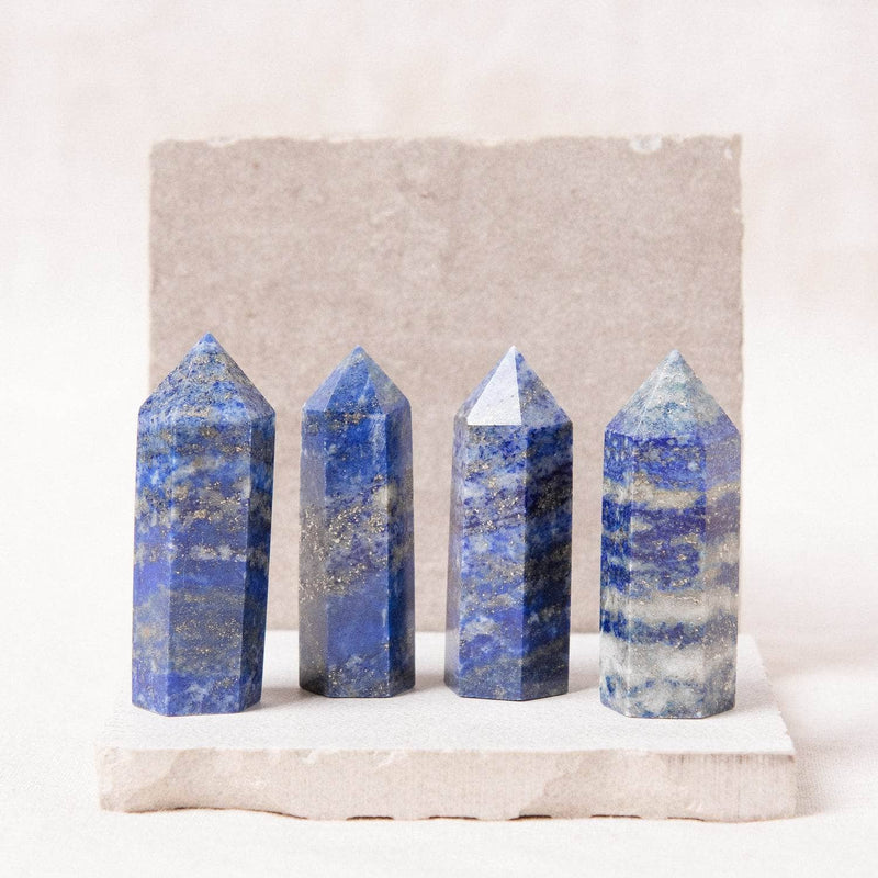 Lapis Lazuli Crystal Point - AAA Premium Quality