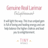 Genuine Rare Larimar Energy Bracelet