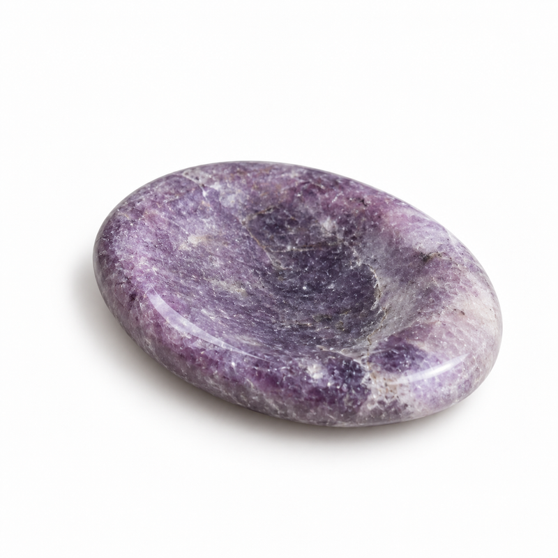 Lepidolite Worry Stone
