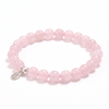 Madagascar Rose Quartz Energy Bracelet - 6mm