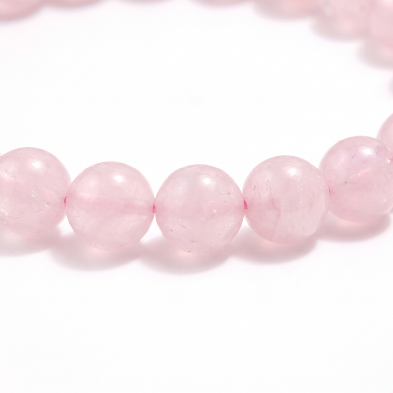 Madagascar Rose Quartz Energy Bracelet - 6mm