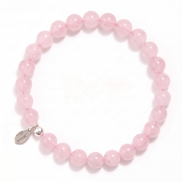 Madagascar Rose Quartz Energy Bracelet - 6mm
