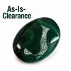 Rare Genuine Malachite Worry Stone - As-Is-Clearance