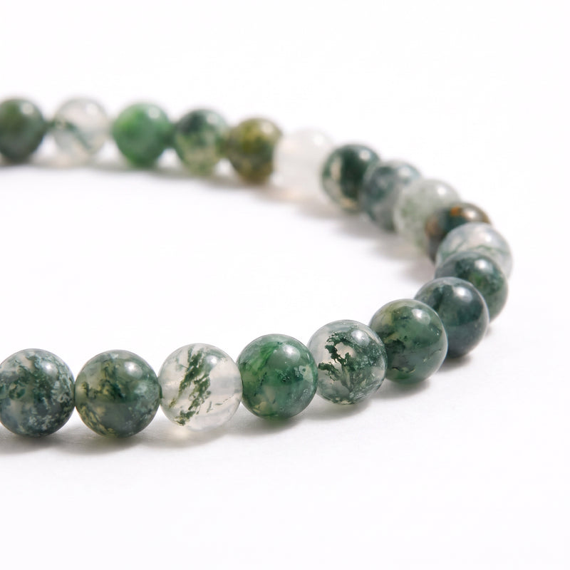 Moss Agate Energy Bracelet