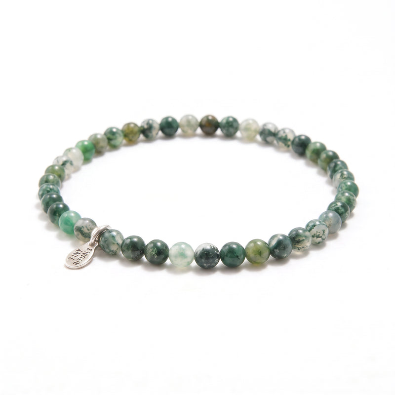 Moss Agate Energy Bracelet