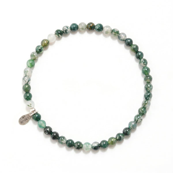 Moss Agate Energy Bracelet