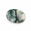 Moss Agate Worry Stone