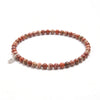 Natural Red Flower Jasper Energy Bracelet