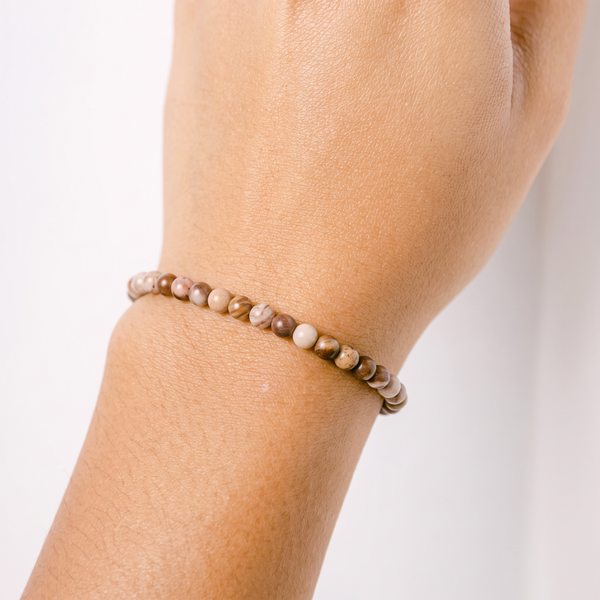 Natural Australian Zebra Jasper Energy Bracelet