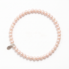 Natural Freshwater Seed Pearl Energy Bracelet - Pink