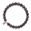 Natural Rainbow Eye Obsidian Energy Bracelet - 6mm