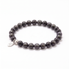 Natural Rainbow Eye Obsidian Energy Bracelet - 6mm
