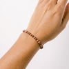Natural Red Flower Jasper Energy Bracelet