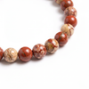 Natural Red Flower Jasper Energy Bracelet
