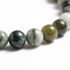 Natural Vine Flower Xiuyu Jade Energy Bracelet