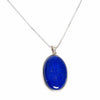Lapis Lazuli Oval Pendant Necklace - 1 of a Kind