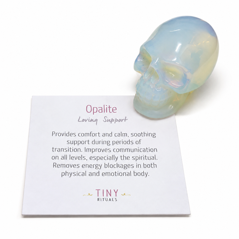 Opalite Crystal Skull